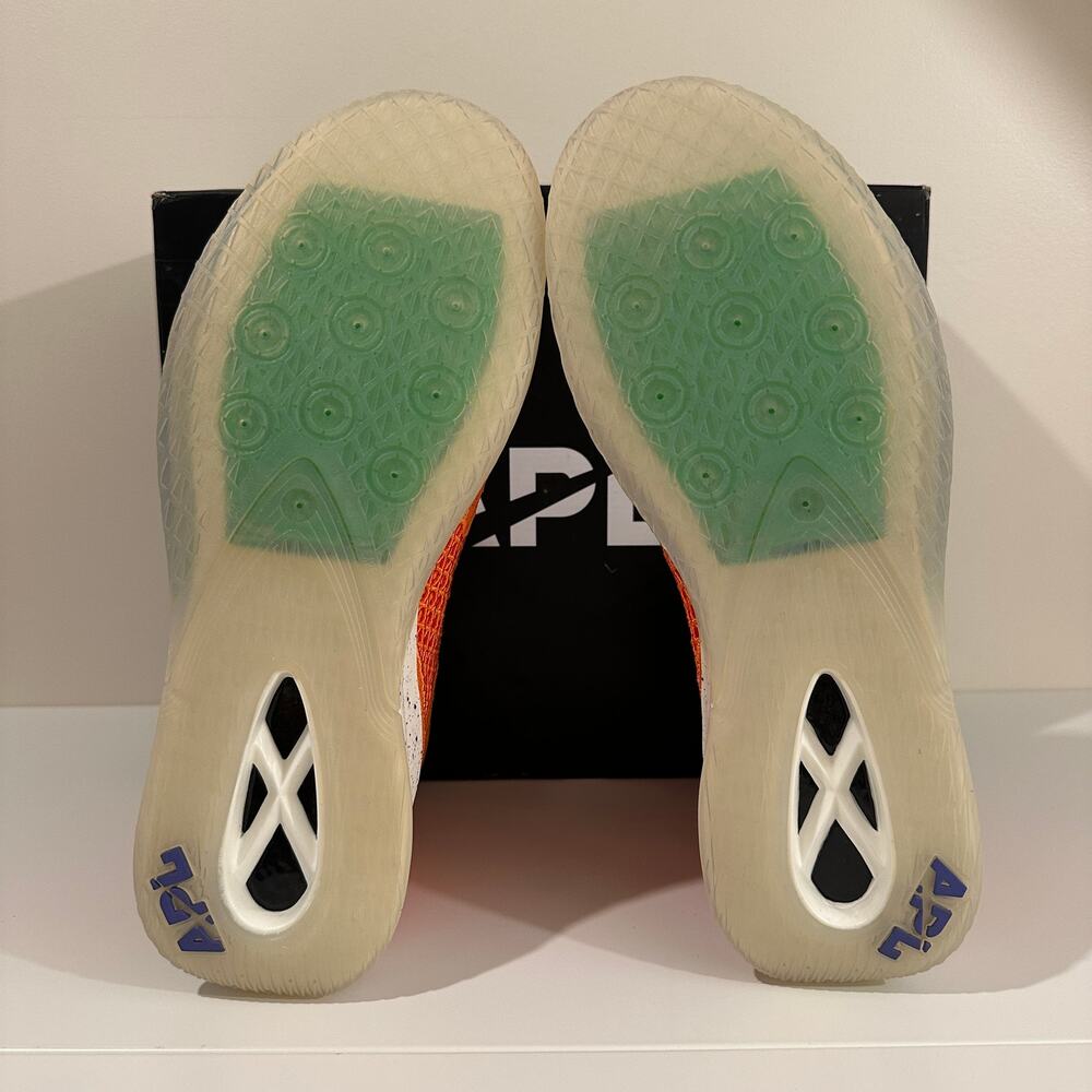 APL Concept X - Orange Sneakers Size 11.5 Men's New in Box - Picture 7 of 8